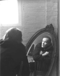 [Picture of Bill at mirror]